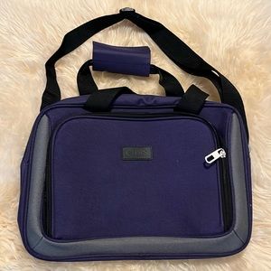 NWOT purple Chaps travel bag